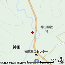 愛知県北設楽郡設楽町神田大申方周辺の地図