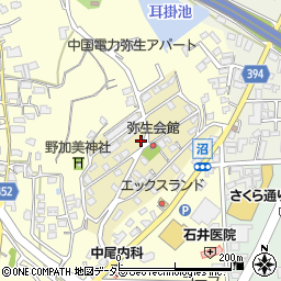 岡山県津山市弥生町67周辺の地図