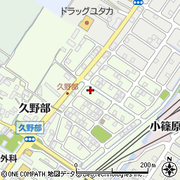滋賀県野洲市久野部100-59周辺の地図