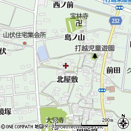 愛知県みよし市打越町北屋敷67周辺の地図
