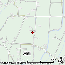 岡山県津山市河面1048-3周辺の地図