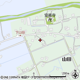 兵庫県神崎郡神河町山田76-3周辺の地図