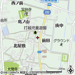 愛知県みよし市打越町北屋敷17周辺の地図