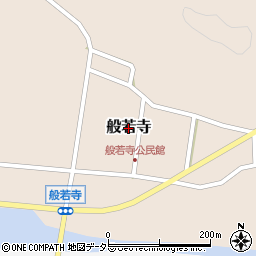 兵庫県丹波篠山市般若寺周辺の地図