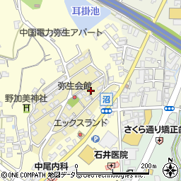 岡山県津山市弥生町48周辺の地図