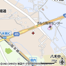 京都府南丹市八木町大薮小溝周辺の地図