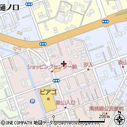 静岡県沼津市下香貫汐入2188-1周辺の地図