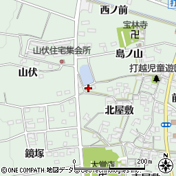 愛知県みよし市打越町北屋敷84周辺の地図