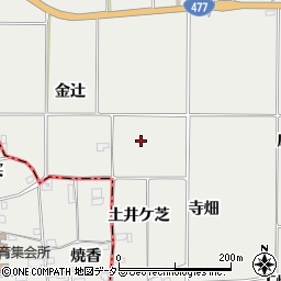 京都府亀岡市旭町土井ケ芝周辺の地図