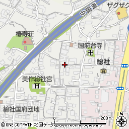 岡山県津山市総社45周辺の地図