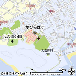 日緬寺周辺の地図