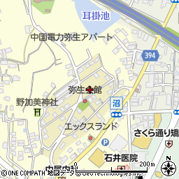 岡山県津山市弥生町57周辺の地図