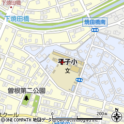 平子小学校周辺の地図