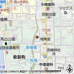 株式会社梅角堂　本社事務所周辺の地図