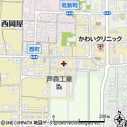 兵庫県丹波篠山市西町47周辺の地図
