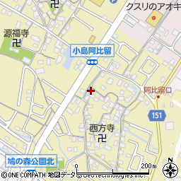 滋賀県守山市小島町1271周辺の地図