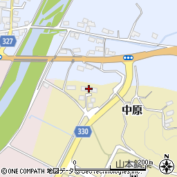 岡山県真庭市中原758周辺の地図