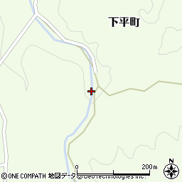 愛知県豊田市下平町山口周辺の地図