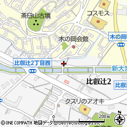 叡山動物病院周辺の地図