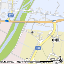 岡山県真庭市中原759周辺の地図