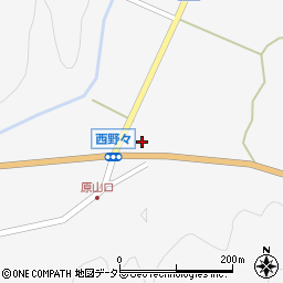 兵庫県丹波篠山市西野々548周辺の地図