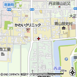 兵庫県丹波篠山市北新町57-1周辺の地図