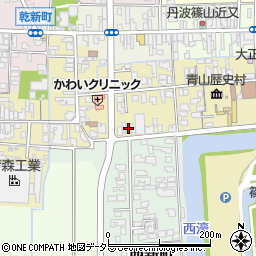 兵庫県丹波篠山市北新町57周辺の地図