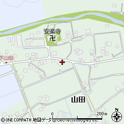 兵庫県神崎郡神河町山田53-2周辺の地図