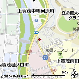 京都府京都市北区上賀茂柊谷町10周辺の地図
