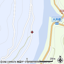 静岡県浜松市天竜区佐久間町戸口10周辺の地図