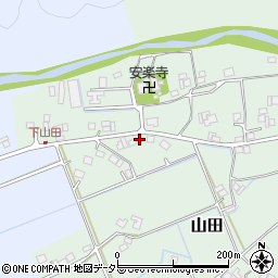 兵庫県神崎郡神河町山田56-1周辺の地図