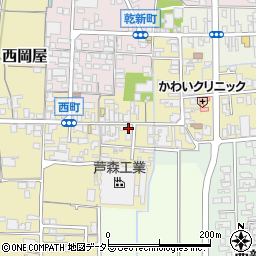 兵庫県丹波篠山市西町51周辺の地図