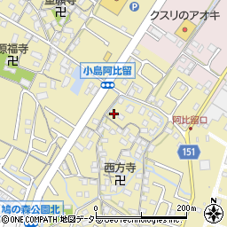滋賀県守山市小島町1272周辺の地図