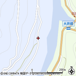 静岡県浜松市天竜区佐久間町戸口9周辺の地図