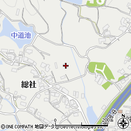 岡山県津山市総社925周辺の地図