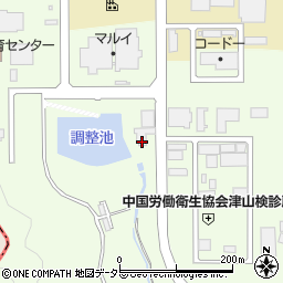 東真産業株式会社トーシン保険サービス津山営業所周辺の地図