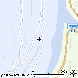 静岡県浜松市天竜区佐久間町戸口41周辺の地図