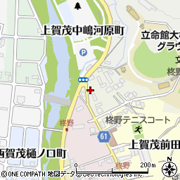 京都府京都市北区上賀茂柊谷町6周辺の地図
