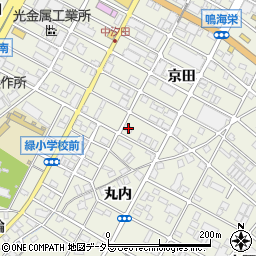 愛知県名古屋市緑区鳴海町京田169周辺の地図