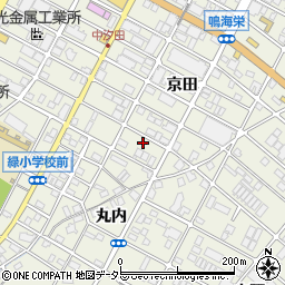 愛知県名古屋市緑区鳴海町京田164周辺の地図