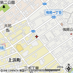 愛知県名古屋市南区上浜町306-2周辺の地図