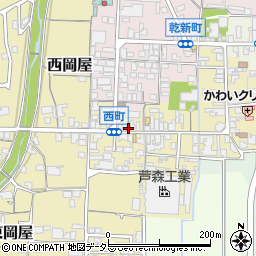 兵庫県丹波篠山市西町63周辺の地図