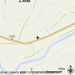 愛知県北設楽郡東栄町月木戸口周辺の地図