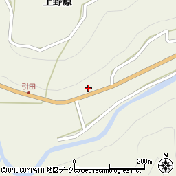 愛知県東栄町（北設楽郡）月（木戸口）周辺の地図