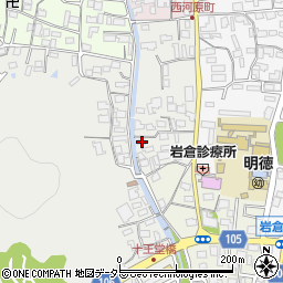 京都府京都市左京区岩倉西河原町16周辺の地図