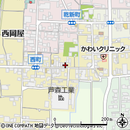 兵庫県丹波篠山市西町50周辺の地図