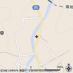 兵庫県丹波市山南町阿草38周辺の地図