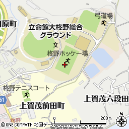 京都府京都市北区上賀茂柊谷町周辺の地図
