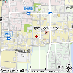 兵庫県丹波篠山市西町31周辺の地図