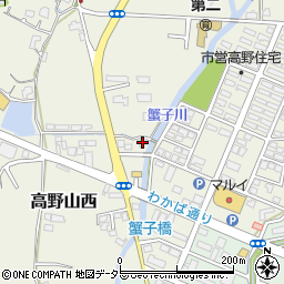 畠山理美容室周辺の地図